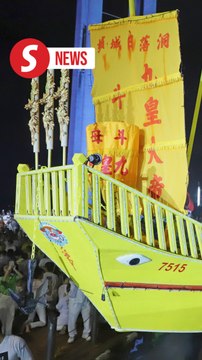 Nine Emperor Gods festival in Penang ends with grand send-off of emperor boats at sea
