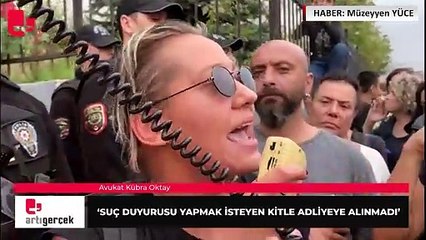 Gebze'de suç duyurusu yapmak isteyen kitle adliyeye alınmadı