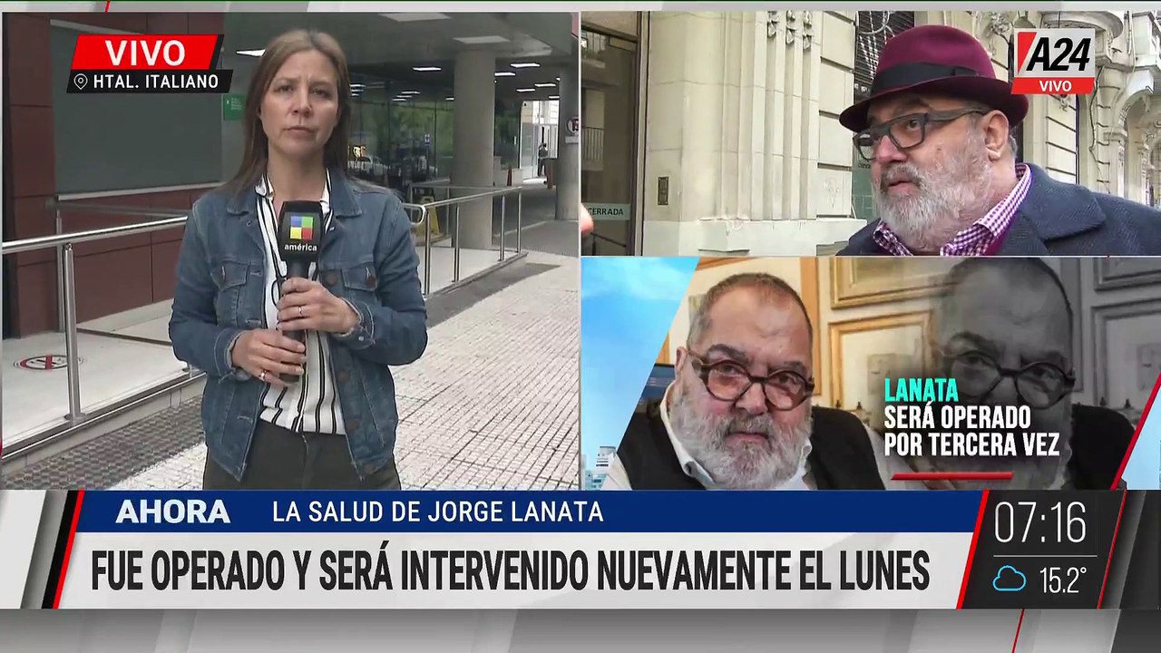  LA SALUD DE JORGE LANATA