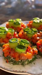 Такая закуска украсит любой стол) и готовится всего 10 -15 мин