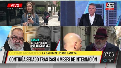  ¿CÓMO SIGUE LA SALUD DE JORGE LANATA?