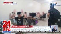 Gusaling pugad umano ng dayuhang scammers, sinalakay; Ilang Pilipino, bistadong nagtatrabaho rin umano roon | 24 Oras Weekend