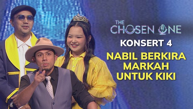 Nabil tak tahu nak bagi markah dekat Kiki macam mana | The Chosen One Musim Ke-2 | Konsert 4