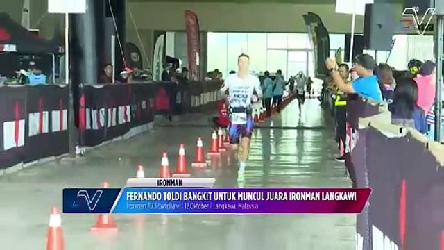 Fernando Toldi bangkit untuk muncul juara Ironman Langkawi 2024