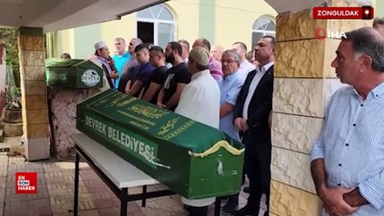 Zonguldak'ta ormanlık alanda öldürülen dayı ve yeğeni toprağa verildi
