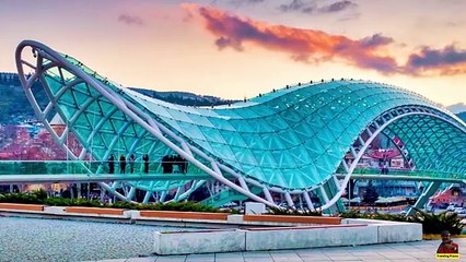 Bridge of Peace, Tbilisi, Georgia