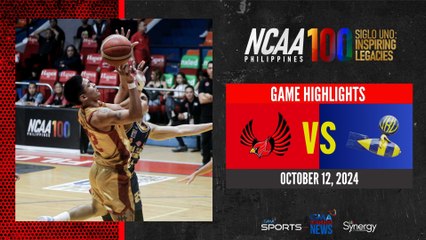 Mapúa vs. JRU (Men's Basketball Round 2 Highlights) | NCAA Season 100
