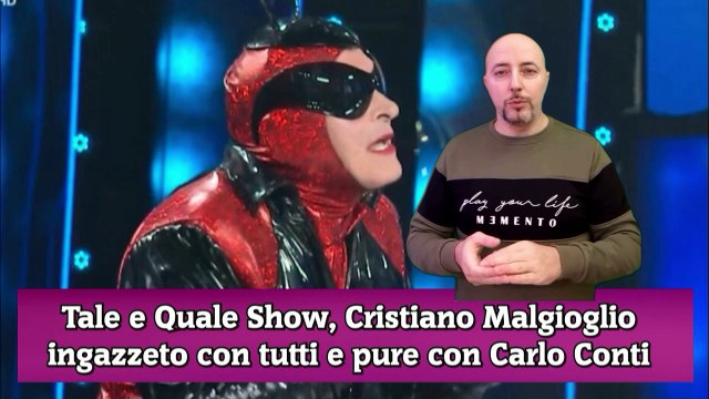 Tale e Quale Show, Cristiano Malgioglio ingazzeto con tutti e pure con Carlo Conti