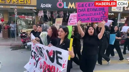 Öğrenciler Kadına Yönelik Şiddete Tepki Gösterdi