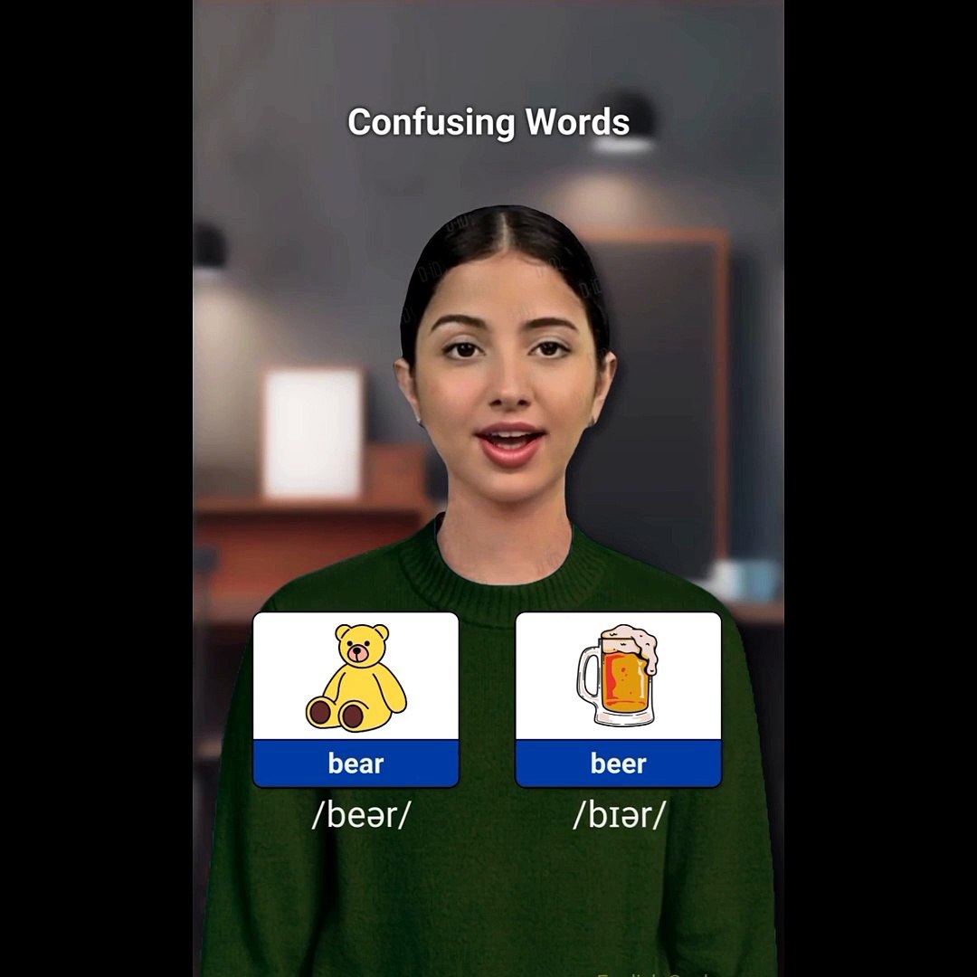 ⁣Confusing words in English vocabulary -English vocabulary - English Notes