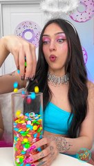 Gummy vs Real Food 🍬 Which Looks More Delicious? | 123GO #shorts
