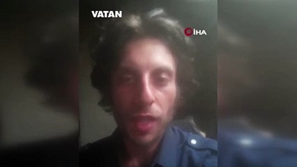 Beyoğlu'nda polisi bıçaklayan şahsın tehdit videosu ortaya çıktı