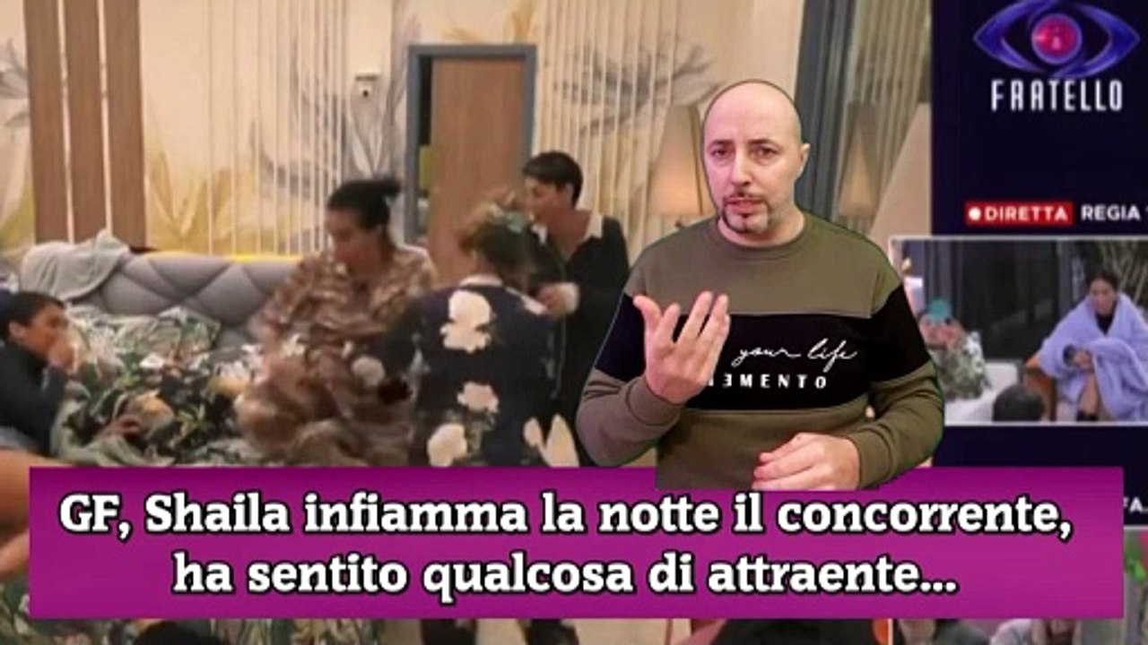 GF, Shaila infiamma la notte il concorrente, ha sentito qualcosa di attraente...