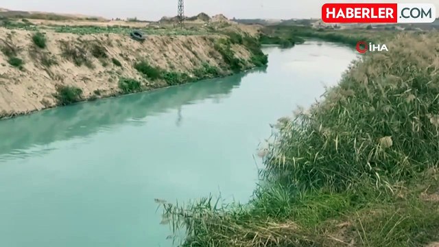 Çorlu Deresi Turkuaz Renkte Akmaya Başladı