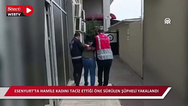 Esenyurt'ta hamile kadını taciz ettiği öne sürülen şüpheli yakalandı