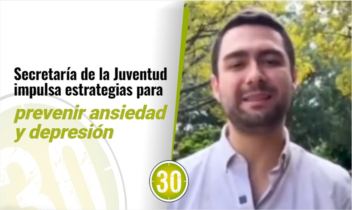 Secretaría de la Juventud impulsa estrategias para prevenir ansiedad y depresión