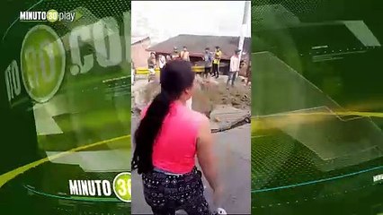 Fuerte explosión sacudió al Popular 1; al parecer se rompió red de gas y acabó con toda la vía