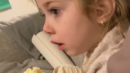 Sweet deception: Dad finds a solution to satisfy his daughter's ice cream craving