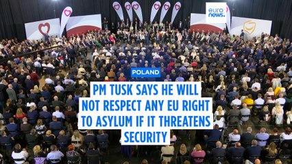 Polish PM says he won't respect EU right to asylum if it threatens his country's security