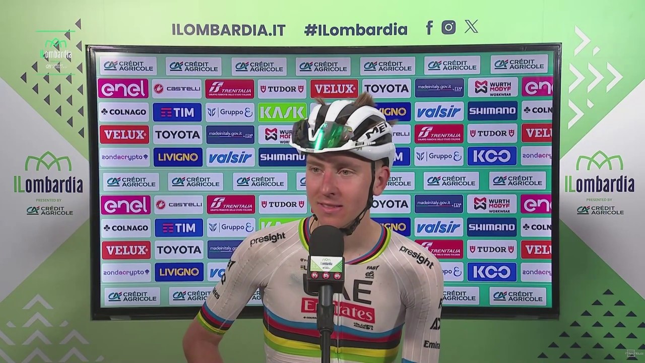 Cycling - Tour de Lombardie 2024 - Tadej Pogacar : "48,5 km... It looks far but..."