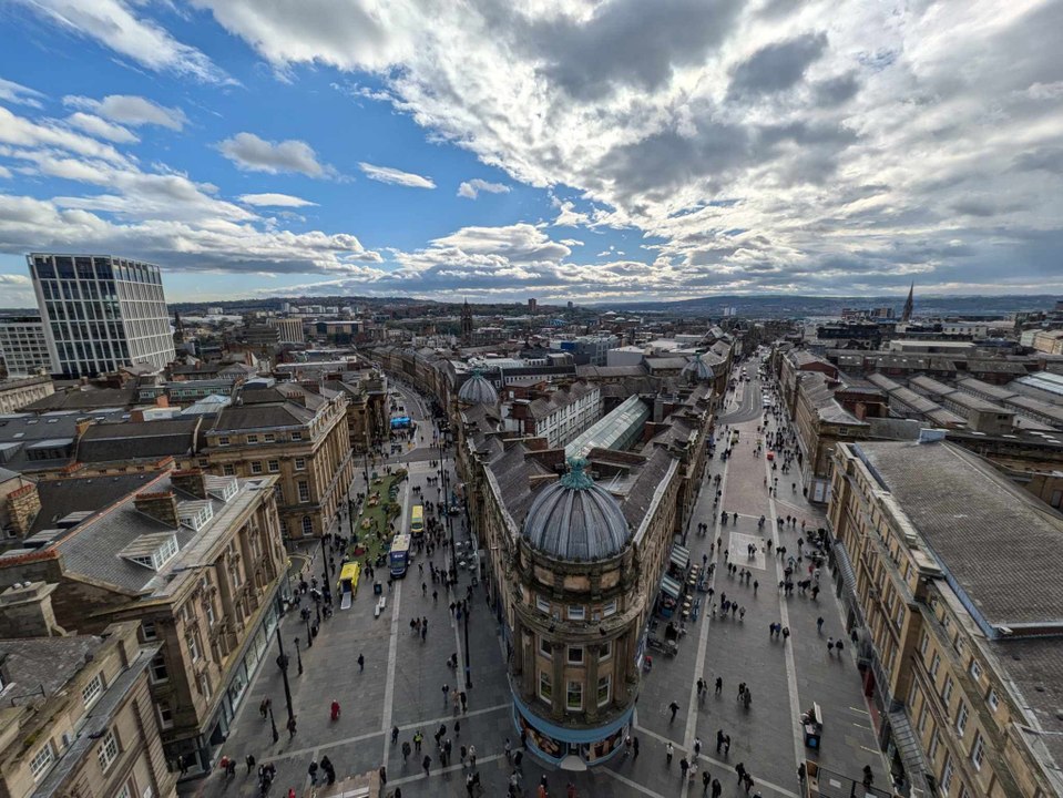 Come with us as we head up Grey's Monument in Newcastle