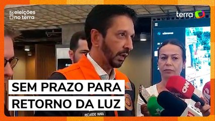 Nunes rebate críticas de Boulos e atribui culpa pela falta de luz a Enel: ‘Ineficiência’