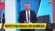  PROYECTO PARA DEROGAR LEYES DE PRIVILEGIO