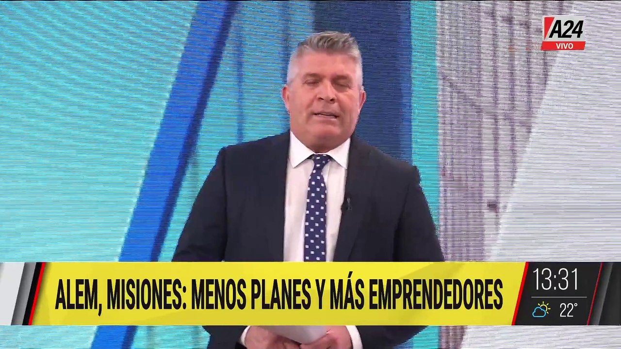  ALEM, MISIONES: MENOS PLANES Y MÁS EMPRENDEDORES