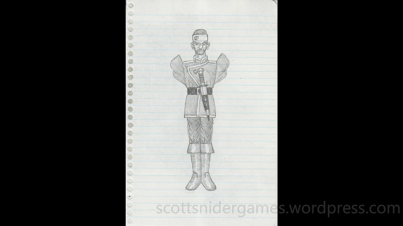 Soldier Pencil Sketch Video #458 (10-12-2024)