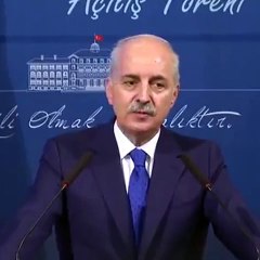 TBMM Başkanı Kurtulmuş haddini aştı: 'Anayasa'nın 3. maddesi değiştirilsin'