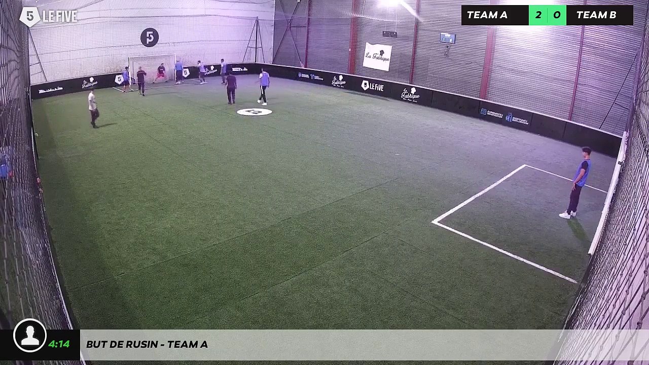 But de Rusin - Team A