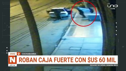 robo de caja fuerte en cbba