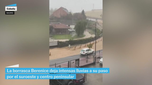 La borrasca Bernice deja intensas lluvias