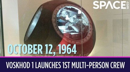 OTD In Space - October. 12: Voskhod 1 Launches 1st Multi-Person Crew Into Space