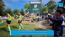 Colorido recibimiento en el clásico Los Tilos - La Plata