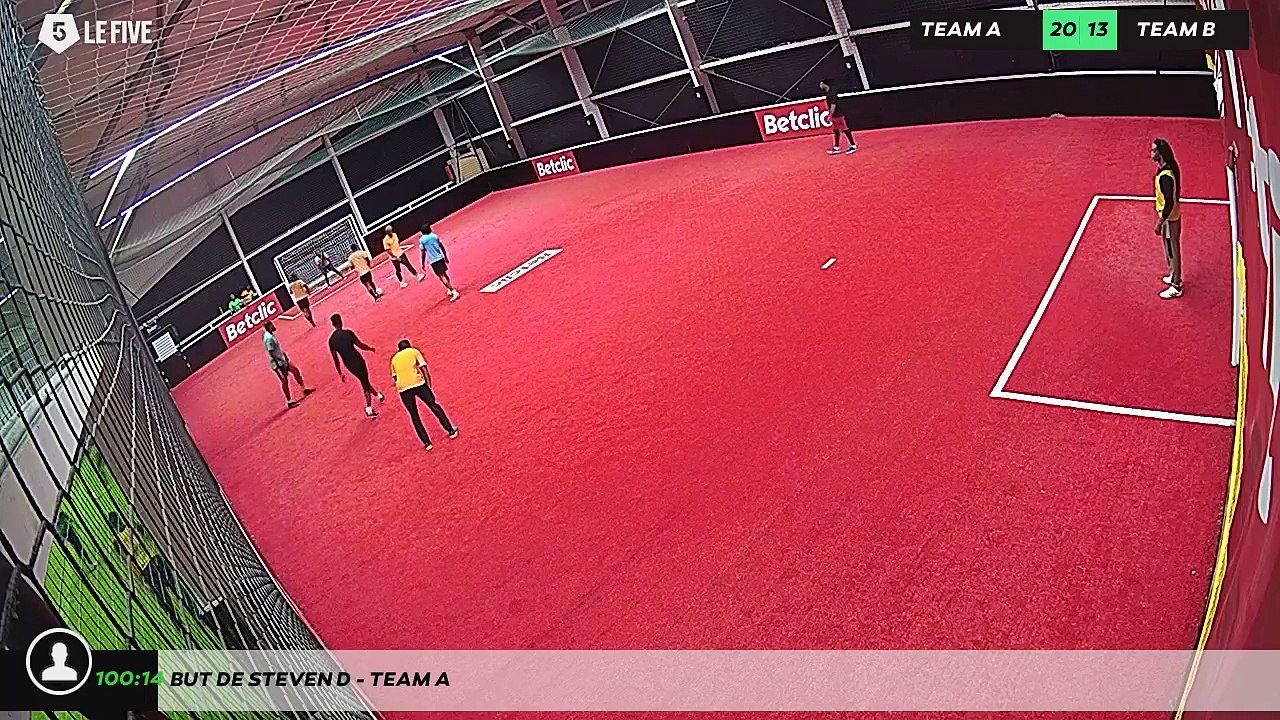 But de Steven D - Team A