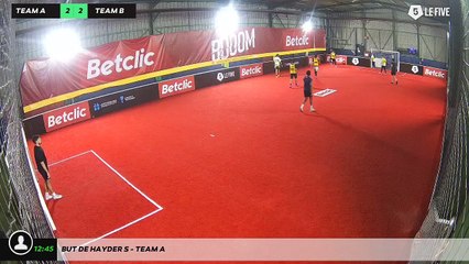 But de Hayder S - Team A