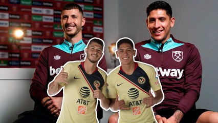 Edson Álvarez y Guido Rodríguez comparten recuerdos de su paso por el América