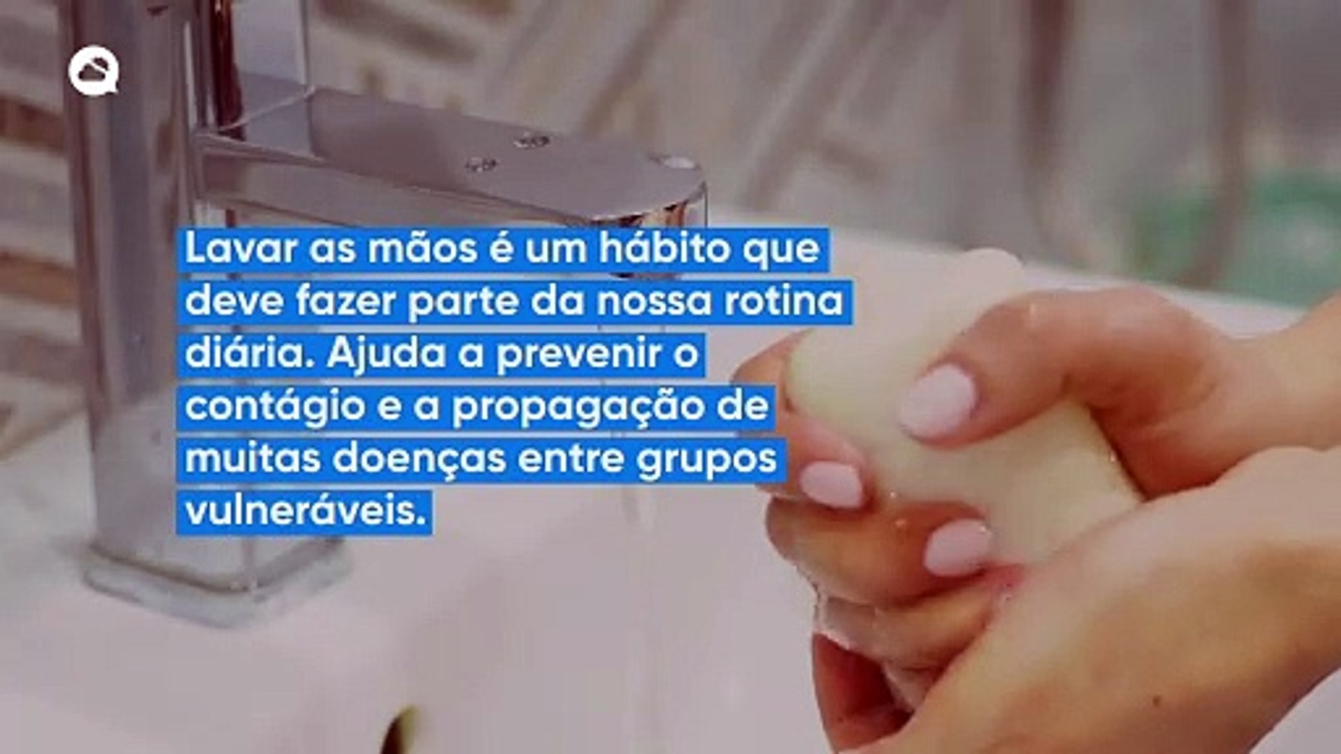 Porque é que lavar as mãos é tão importante?