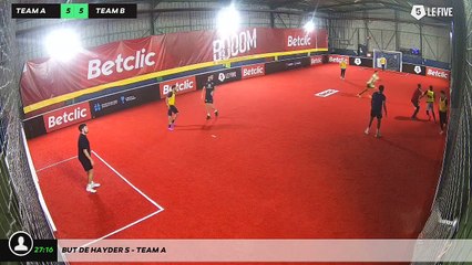 But de Hayder S - Team A