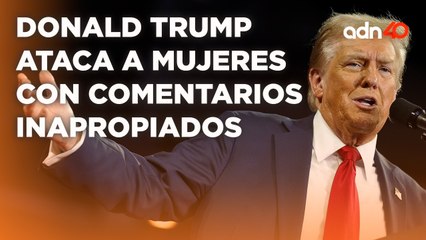 Donald Trump ataca a Kamala Harris a una semana de la contienda I Todo Personal