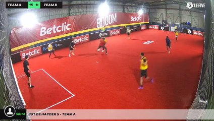 But de Hayder S - Team A