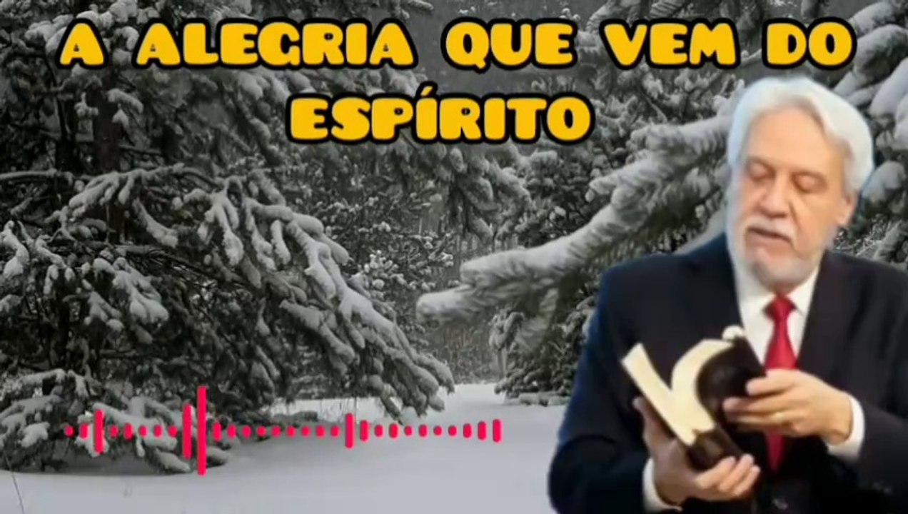 A ALEGRIA QUE VEM DO ESPÍRITO.  ( JUANRIBE PAGLIARIN )