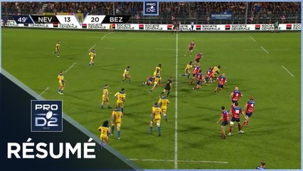 PRO D2 Saison 2024-2025 J06 - Résumé USON Nevers – AS Béziers Hérault