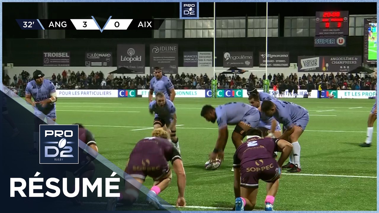 PRO D2 Saison 2024-2025 J06 - Résumé Soyaux-Angoulême XV – Provence Rugby