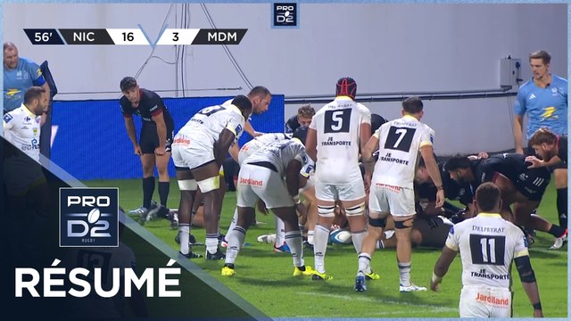 PRO D2 Saison 2024-2025 J06 - Résumé Stade Niçois Rugby – Stade Montois Rugby