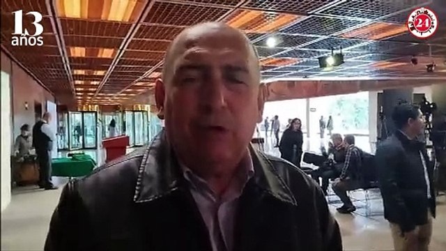 Rubén Moreira desea que sigan los éxitos para Diario 24 Horas. 13 Aniversario