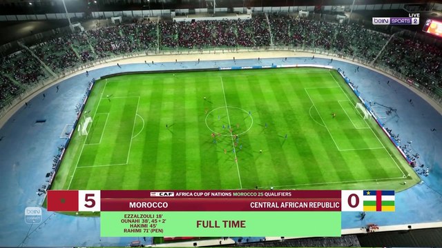 Morocco crush Central African Republic