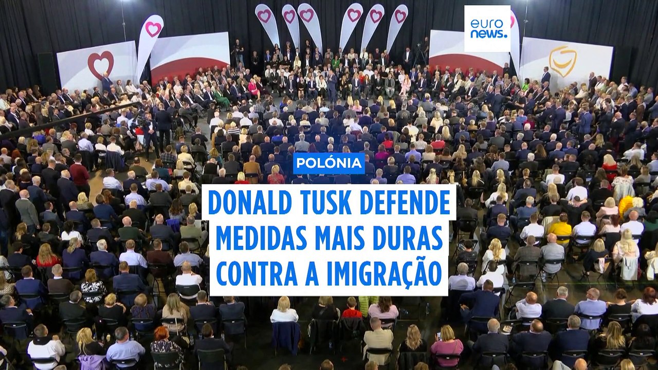 Tusk quer medidas duras contra a migração para a Polónia