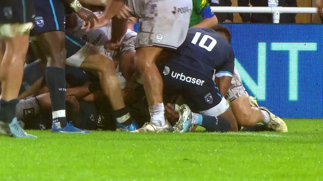 TOP 14 - Essai de Jules LE BAIL (RCV) - Montpellier Hérault Rugby – RC Vannes